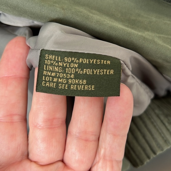 Orvis signature collection men’s jacket. Army green color size extra large. - Picture 5 of 6